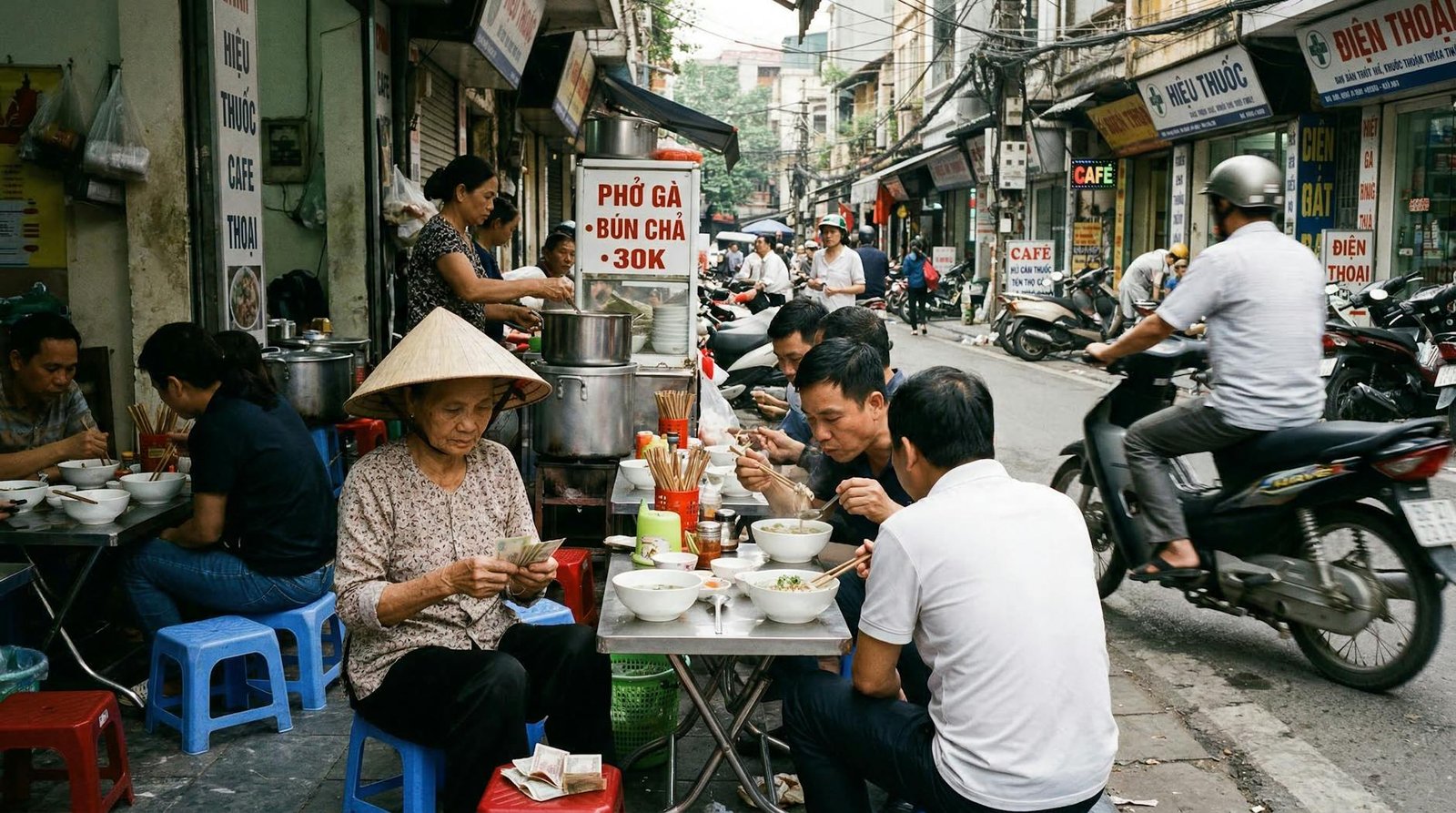 Hanoi food tour – local dishes and street food in Vietnam